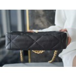 𝗖𝗛𝗔𝗡𝗘𝗟 ❶❾ 𝗕𝗔𝗚 Original lambskin series ❥ Genuine leather ❥ Medium ❥ Classic black
