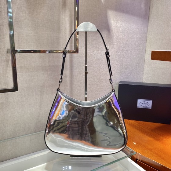 𝐏𝐑𝐀𝐃𝐀  Large Double Shoulder Strap Underarm Bag