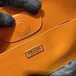 𝐏𝐑𝐀𝐃𝐀  Large Double Shoulder Strap Underarm Bag