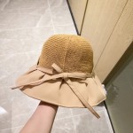 [Dior Dior] 2023 spring and summer style simple splicing sunset fisherman hat