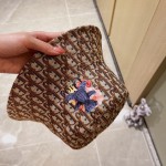 [DIOR Dior] 2023 spring and summer classic old flower fisherman hat