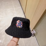 [DIOR Dior] 2023 spring and summer classic old flower fisherman hat