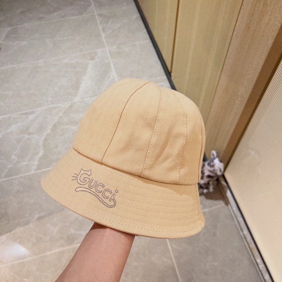 [Gucci Gucci] 2023 new dome playful bucket hat fisherman hat