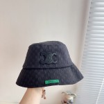 CELINE 2023 new Arc de Triomphe fisherman hat bucket hat
