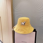 [Gucci Gucci] 2023 new deer double-sided fisherman hat