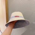 [Gucci Gucci] 2023 new deer double-sided fisherman hat