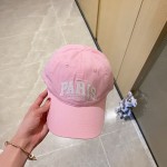 [Balenciaga] 2023 new style embroidered baseball cap
