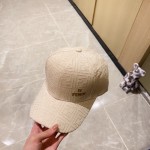 [Fendi] 2023 New Embroidered Simple Baseball Cap