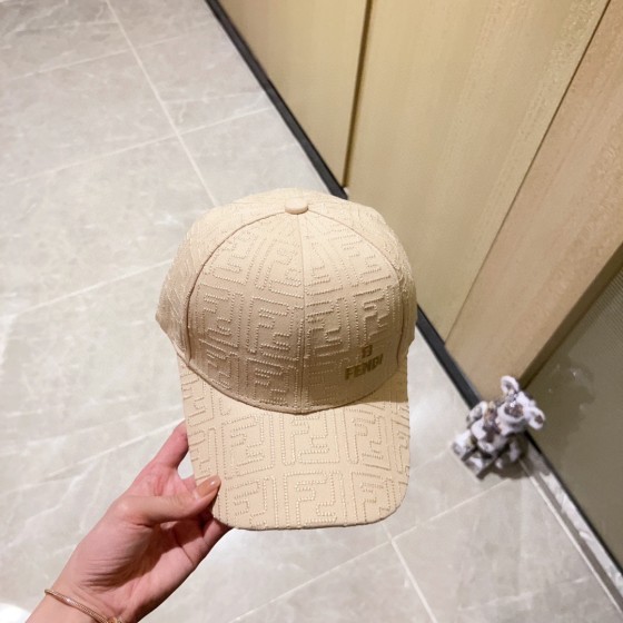 [Fendi] 2023 New Embroidered Simple Baseball Cap