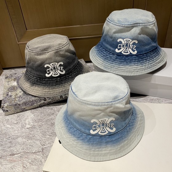 [Loewe Luo Yiwei] 2023 new denim old fisherman hat