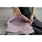 𝗖𝗛𝗔𝗡𝗘𝗟 ❶❾ 𝗕𝗔𝗚 Original lambskin series ❥ Genuine leather ❥ Medium ❥ New spring/summer color ☻ Cherry blossom pink