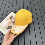 prada classic triangle logo baseball cap