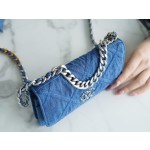 𝗖𝗛𝗔𝗡𝗘𝗟 𝑾𝒐𝒄 Fat Choi bag Original denim denim fabric 𝟮𝟮𝗣 Denim 19woc