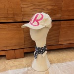 BALENCIAGA-bb printing baseball cap