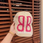BALENCIAGA-bb printing baseball cap