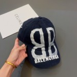 BALENCIAGA-bb printing baseball cap