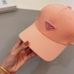 Prada hipster favorite triangle logo baseball cap