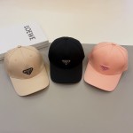 Prada hipster favorite triangle logo baseball cap
