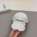 Balenciaga Vintage Wash Distressed Baseball Cap