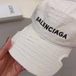 Balenciaga Vintage Wash Distressed Baseball Cap