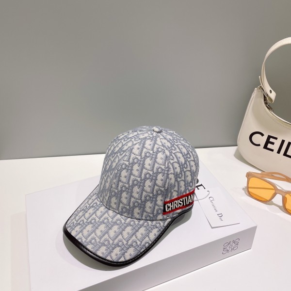 Dior (Dior) new original single embroidery baseball cap