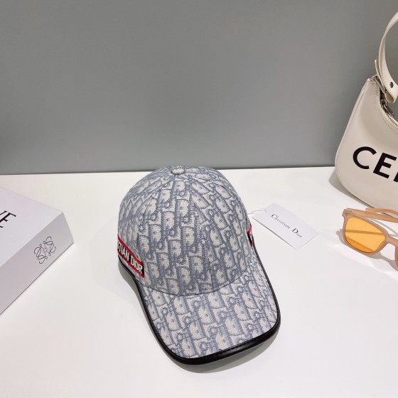 Dior (Dior) new original single embroidery baseball cap
