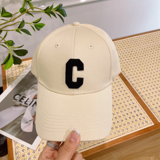 [CELINE] 2023 spring and summer new simple baseball cap