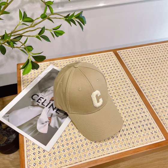 [CELINE] 2023 spring and summer new simple baseball cap