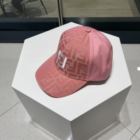 Fendl Fendi spring and summer new national tide embroidery letter baseball cap