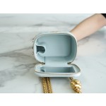 𝗖𝗛𝗔𝗡𝗘𝗟✦ 23s new spring/summer Camellia adjustable buckle small box