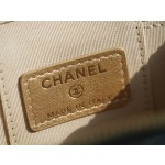 𝗖𝗛𝗔𝗡𝗘𝗟✦Metal Ball Series 𝒎𝒊𝒏𝒊𝒊 Box Bag Black