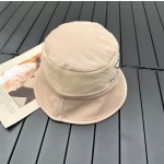 prada classic triangle bucket hat