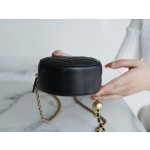 𝐂𝐇𝐀𝐍𝐄𝐋 Metal ball series small round cake〰 Black