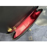 𝗖𝗛𝗔𝗡𝗘𝗟✦ 𝗖𝗹𝗮𝘀𝘀𝗶𝗰 𝗙𝗹𝗮𝗽 23S Camellia Adjustable Buckle CF Small Black Gold