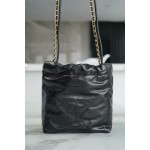 𝗖𝗛𝗔𝗡𝗘𝗟✦ 23S 22Mini bag black gold