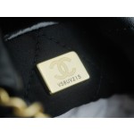 𝗖𝗛𝗔𝗡𝗘𝗟✦ 23S 22Mini bag black gold