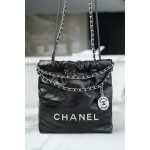 𝗖𝗛𝗔𝗡𝗘𝗟✦ 23S 22Mini bag black and silver