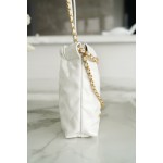 𝗖𝗛𝗔𝗡𝗘𝗟✦ 23S 22Mini bag white gold