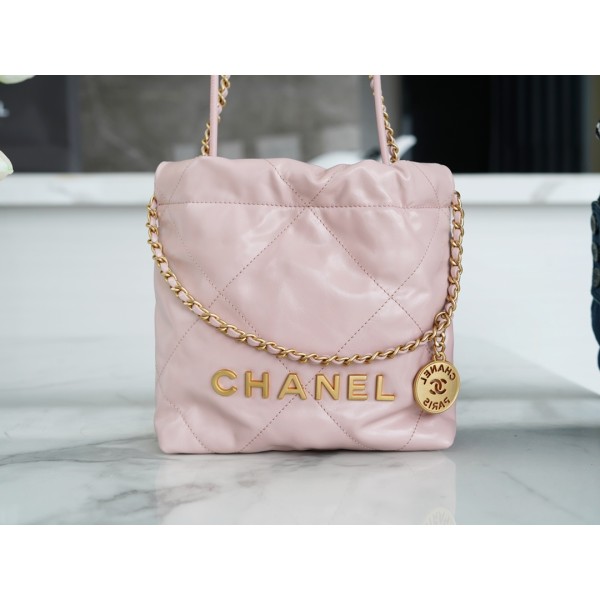 𝗖𝗛𝗔𝗡𝗘𝗟✦  23S 22Mini bag pink