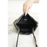 𝗖𝗛𝗔𝗡𝗘𝗟✦ 23s Spring/Summer New 22Mini bag Original Leather Black Gold