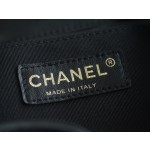 𝗖𝗛𝗔𝗘𝗡𝗟 22 new 𝐃𝐮𝐦𝐚 shoulder bag sheepskin black