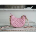 𝗖𝗛𝗔𝗡𝗘𝗟 23p moon/moon bag small pink