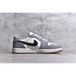 Air Jordan AJ1 Low Top White Black Red DZ0798-108