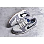 Air Jordan AJ1 Low Top White Black Red DZ0798-108