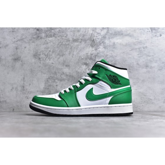 Air Jordan 1 MiD White Green