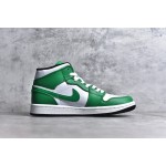Air Jordan 1 MiD White Green