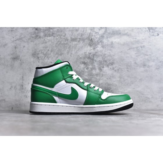 Air Jordan 1 MiD White Green