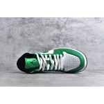 Air Jordan 1 MiD White Green