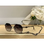 Valentino VA2040 Vintage Small Frame Chain Sunglasses