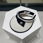 Chanel Bow Hat Empty Top Sun Protection UV Sun Shade Cap